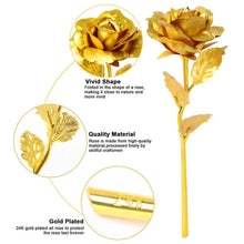 Golden Rose & Necklace Set Perfect Gift Set - dailyneed.life