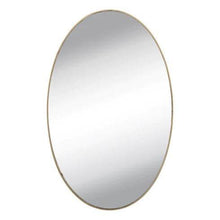 SMALL OVAL FRAME LESS MIRROR WALL STICKER FOR DRESSING - dailyneed.life