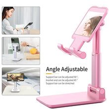 Desktop Cell Phone Stand Phone Holder full 3-Way Adjustable Phone Stand for Desk Height + Angles Perfect As Desk Organizers and Accessories. - dailyneed.life