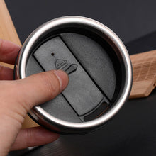 Stainless Steel Vacuum Glass Insulated Glass Coffee Cups (With Lid & Handle / 1 pc) - dailyneed.life