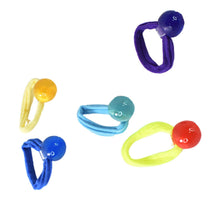 Small Ball Elastic Hairbands (Pack of 5 / Multicolour) - dailyneed.life