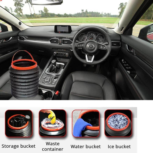 4L Foldable Car Trash Can Storage Organiser - dailyneed.life