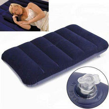 Velvet Air Inflatable Travel Pillow (Blue) - dailyneed.life