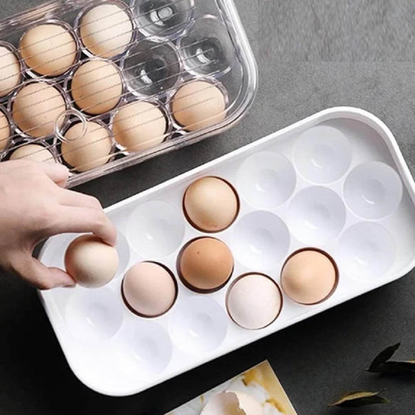 12 Cavity Egg Storage Box For Holding And Placing Eggs Easily And Firmly. - dailyneed.life