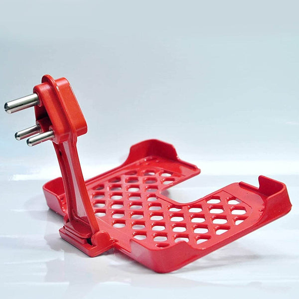 Multi-Purpose Wall Holder Stand for Mobile Charging (Red) - dailyneed.life