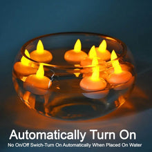 Set of 12 Flameless Floating Candles Battery Operated Tea Lights Tealight Candle - Decorative, Wedding, Diwali - dailyneed.life