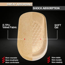 Medium 1 Pairs Silicone Heel Pads, Shoes Insole (11×6×3 Cm) - dailyneed.life