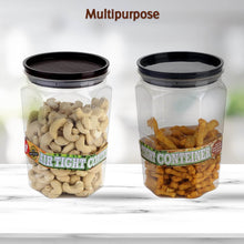 Air Tight Kitchen Storage Container for Rice | Dal | Atta, BPA-Free, Flour | Cereals | Snacks | Stackable | Modular, Round. (Approx - 1100Ml, Set of 6pcs) - dailyneed.life