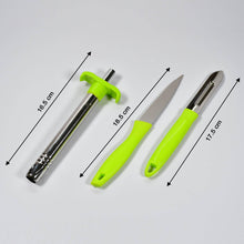 Ganesh 3pc Lighter Cum knife and peeler. - dailyneed.life