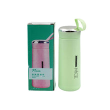 Water bottle 400ml leak proof, glass water bottle with daily water intake for gym and children, Nice Bottle (1 pc /Mix Color) - dailyneed.life