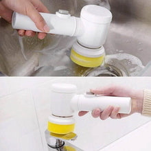 5in1 Home Kitchen Electric Cleaning Brush, Electric Spin Scrubber - dailyneed.life
