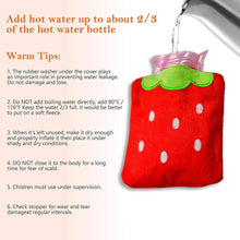 Strawberry Design Relief: Mini Hot Water Bag for Neck & Shoulders - dailyneed.life