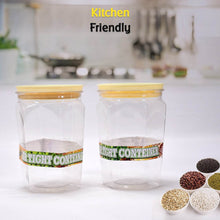 Air Tight Kitchen Storage Container for Rice | Dal | Atta, BPA-Free, Flour | Cereals | Snacks | Stackable | Modular, Round. (Approx - 1100Ml, Set of 2pcs) - dailyneed.life