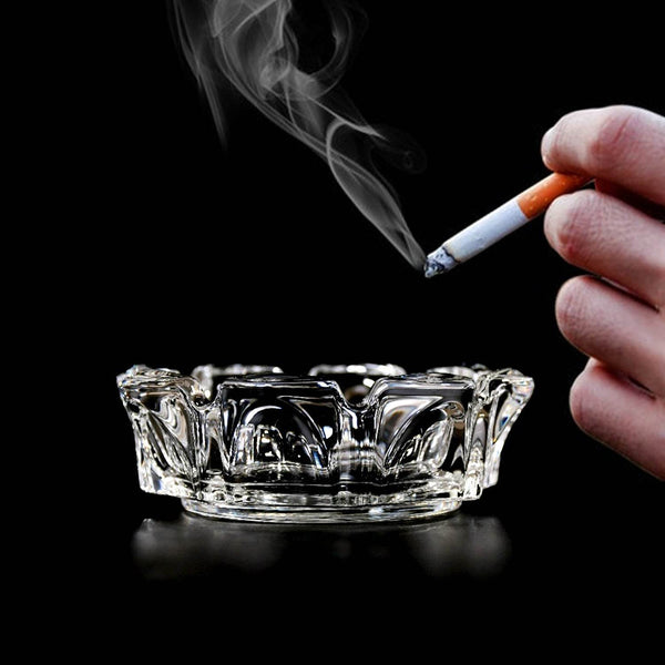 Sanford Round Cigar & Cigarette Ashtray for Home/Office Decor - dailyneed.life