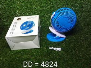 Mini USB Clip Fan widely used in summers for cool down rooms and body purposes.(Battery Not Include) - dailyneed.life