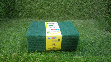 Scrub Sponge Cleaning Pads Aqua Green 10PCS - dailyneed.life