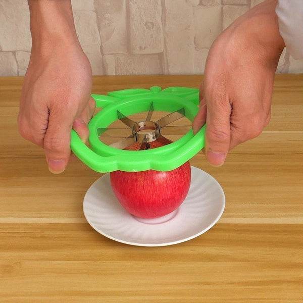 Plastic Apple Cutter Slicer with 8 Blades and Handle - dailyneed.life