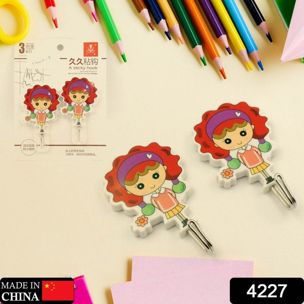 Multipurpose Self-Adhesive Hooks (2 Pc): Heavy Duty, Waterproof, Wall Mount (Bathroom, Kitchen) - dailyneed.life