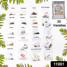 20 Varieties of Vegetable & Flower Seeds Combo (1 Pkt. / 20 Varieties) - dailyneed.life