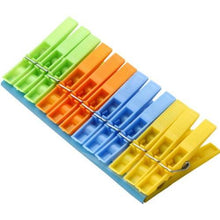 Multipurpose 12 Pcs Cloth Clips (Multicolour) - dailyneed.life