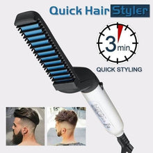 Men's Beard and Hair Curling Straightener (Modelling Comb), Hair accessories - dailyneed.life