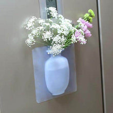 Wall Hanging Silicone Flower Pot Sticker Plant Rack for Decoration (MultiColour) - dailyneed.life