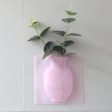 Wall Hanging Silicone Flower Pot Sticker Plant Rack for Decoration (MultiColour) - dailyneed.life