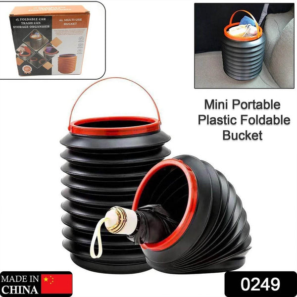 Foldable Storage Bucket , Water Container & Dustbin Multiuse Bucket For Home , Car & Kitchen Use Bucket - dailyneed.life