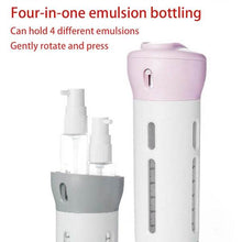 4 in 1 Travel Dispenser Bottle Set Travel Refillable Cosmetic Containers Set - dailyneed.life