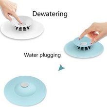 Creative 2-in-1 Silicone Sewer Sink Sealer Cover Drainer (multicolour) - dailyneed.life