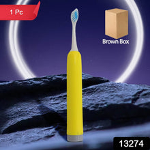 Adult Waterproof Electric Toothbrush 1 Head Battery Operated Toothbrush (1 Pc / Battery Not Included / Mix Color) - dailyneed.life