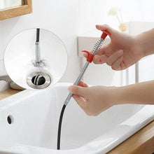 Multifunctional Cleaning Claw Pilpe Cleaner Drainage Block Remover Drain Spring Pipe Dredging Tool, Drain Cleaning Tool for Hair Drain Drain Cleaner Sticks drain pipe clearer (290 Cm) - dailyneed.life