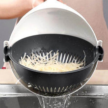 10 in 1 Multifunctional Vegetable Fruits Cutter / Slicer Shredder with Rotating Drain Basket - dailyneed.life