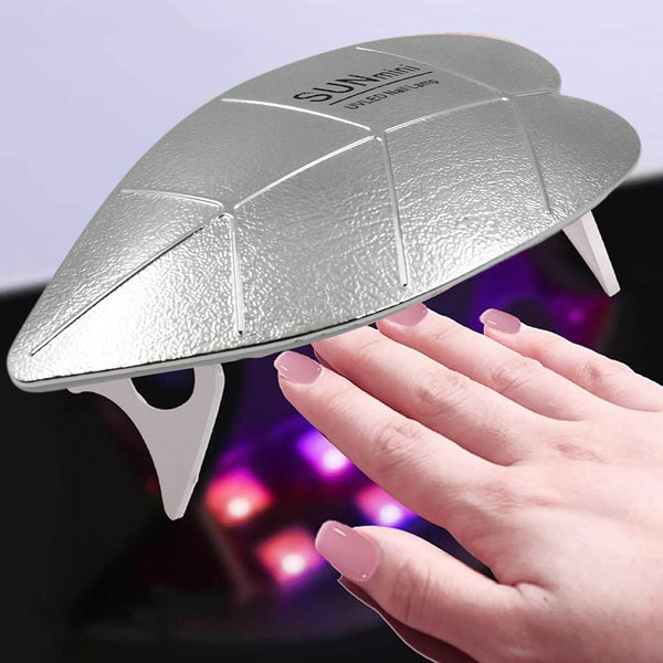 Mini Nail Lamp 6W UV LED Dryer – Compact USB Nail Dryer for Gel Polish, Nail Art, Home & Salon Use (1 Pc) - dailyneed.life
