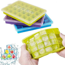 Silicone Ice Cube Trays 24 Cavity Per Ice Tray [Multicolour] - dailyneed.life