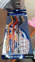 3 Pc Mini Wire Brush Set for cleaning (Brass, Nylon, Stainless Steel Bristles) - dailyneed.life
