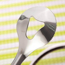 2In1 Stainless Steel Filter Spoon with Clip Food Kitchen Oil-Frying Multi-Functional - dailyneed.life