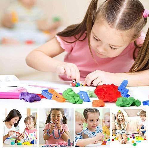 Non-Toxic Creative 100 Dough Clay 5 Different Colors, (Pack of 5 Pcs) - dailyneed.life