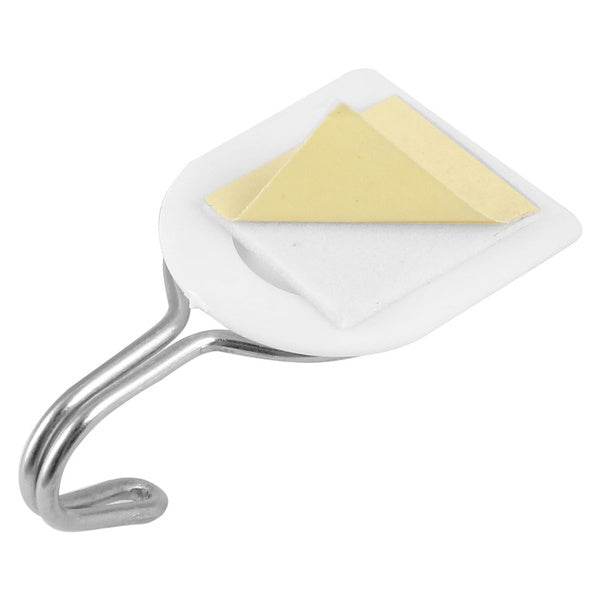 Adhesive Sticker ABS Plastic Hook Towel Hanger for Kitchen / Bathroom - dailyneed.life