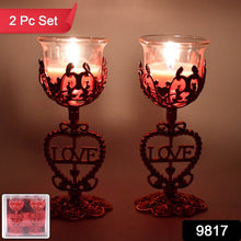 Tea Lights Holder Candle Stand, Diwali (2 Pc Set) - dailyneed.life