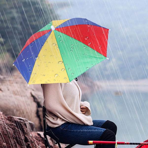 Hands Free Umbrella Hat to Protect from Sun & Rain - dailyneed.life