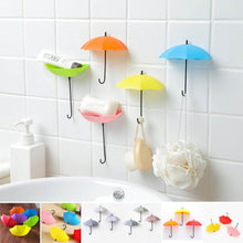 Multipurpose Umbrella Key Hat Holder Wall Hanging Hook Multicolor - dailyneed.life