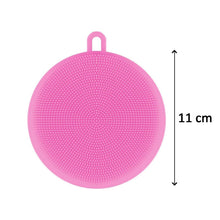 Silicone Dish Scrubber Sponge Mildew Free, Non Stick (Mix Color) - dailyneed.life