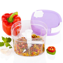 2in1 Handy Chopper And Slicer For Home & kitchen (600ML Capacity) - dailyneed.life