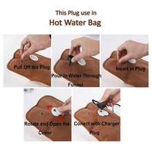 5 Pc Hot Water Bag in Water Stopper used as a stopper while injecting nails on walls etc. - dailyneed.life