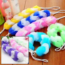 Hanging Bath Shower Long Loofah Sponge Pouf Body Scrubber (pack of 6) - dailyneed.life