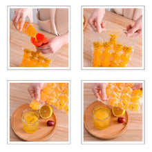 Disposable Ice Cube Bags, Stackable Easy Release Ice Cube Mold Trays Self-Seal Freezing Maker,Cold Ice Pack Cooler Bag for Cocktail Food Wine - dailyneed.life