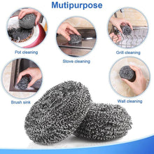 Stainless Steel Scrubber / Scourer (pack of 6pc) - dailyneed.life