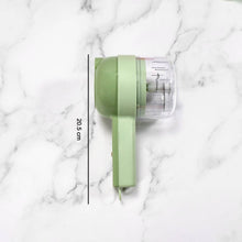 4 in 1 Handheld Electric Vegetable Cutter Set, Multifunction Mini Chopper Food Processor, Wireless Electric Garlic Mud Masher, for Garlic, Chili ,Onion, Ginger - dailyneed.life