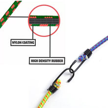 High Strength Elastic Bungee, Shock Cord Cables, Luggage Tying Rope with Hooks - dailyneed.life